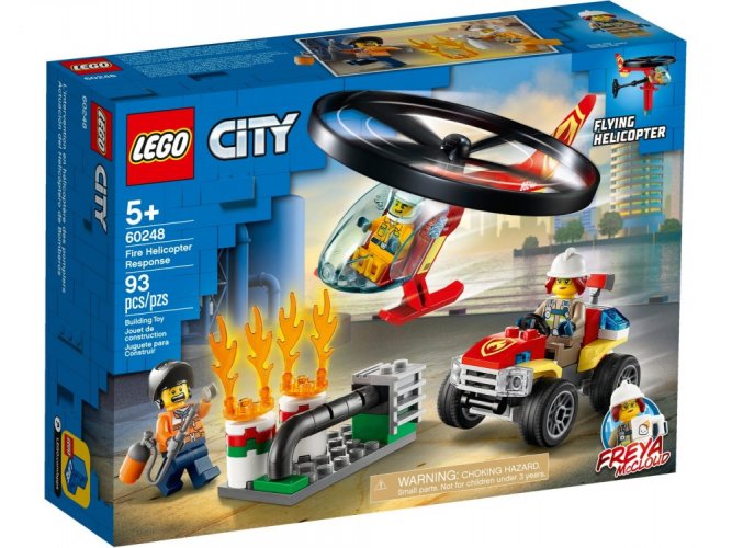LEGO® City 60248 Fire Helicopter Response