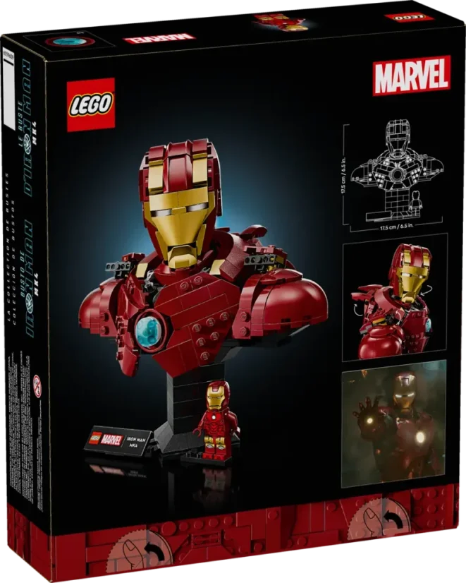 LEGO® Marvel 76327 Busta Iron Man MK4