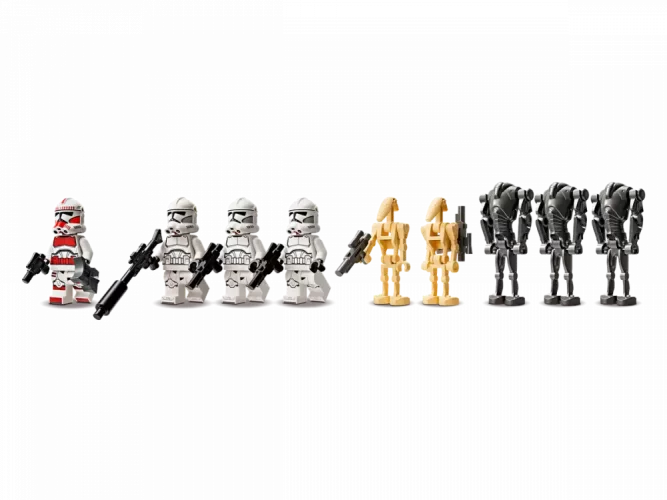 LEGO® Star Wars 75372 Bojový balíček Klonového vojaka a Bojového droida