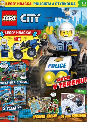 Časopis LEGO® City 3/2023 CZ verzia