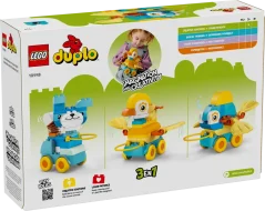 LEGO® DUPLO® 10448 3 v 1: Zvířátka na kolečkách