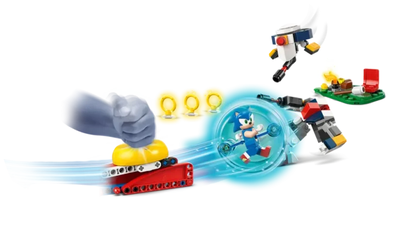 LEGO® Sonic the Hedgehog™ 77001 Sonic a souboj u táboráku