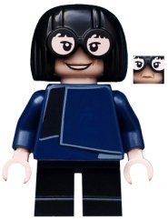dis040 Edna Mode, Disney, Series 2 (Minifigure Only without Stand and Accessories)