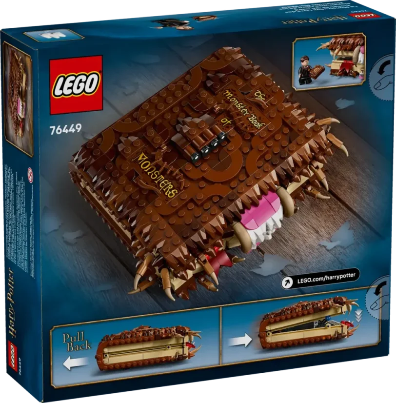 LEGO® Harry Potter™ 76449 Chomping Monster Book of Monsters