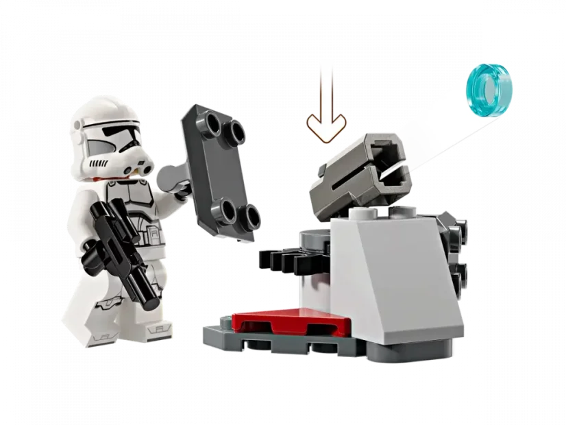 LEGO® Star Wars 75372 Zestaw bitewny z żołnierzem armii klonów™ i droidem bojowym™