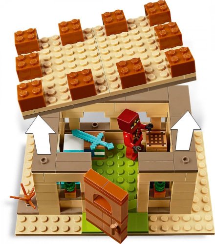 LEGO® Minecraft 21160 Útok Illagerů