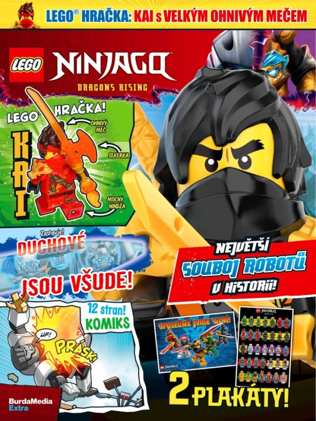Časopis LEGO® Ninjago 9/2025 CZ verzia