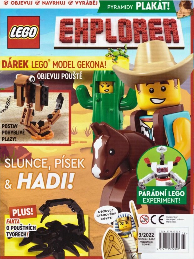 Časopis LEGO® Explorer 3/2022 CZ verzia