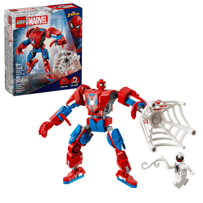LEGO® Marvel 76308 Mech Spider-Mana kontra Anti-Venom