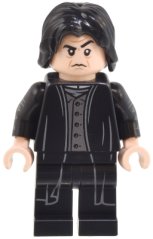 hp493 Professor Severus Snape - Dark Silver Vest