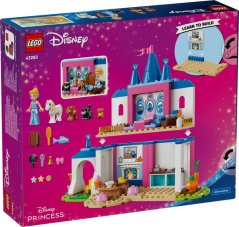LEGO® Disney™ 43283 Zamek Kopciuszka i jej zwierzęcych przyjaciół