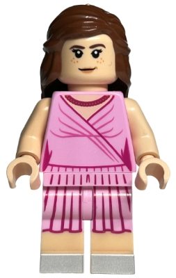 hp225 Hermione Granger - Bright Pink Dress, Legs