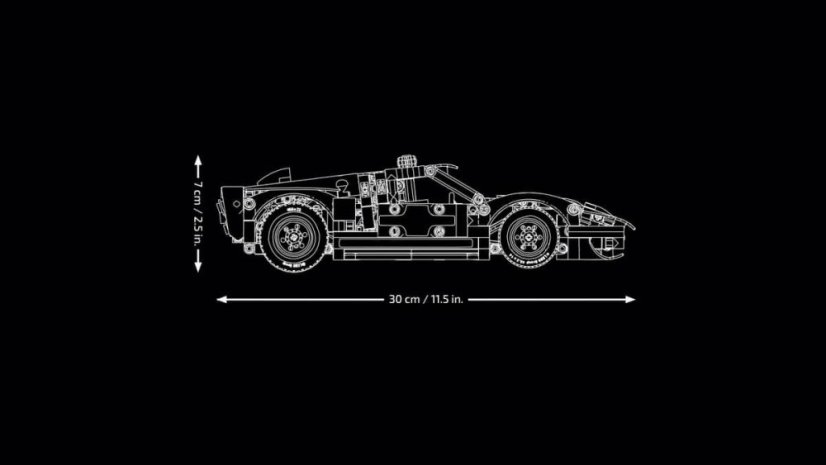 LEGO® Technic 42223 Závodní auto 1966 Ford GT40 MKII