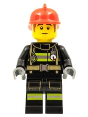 hol248 Fire Fighter - Bob, Red Hat