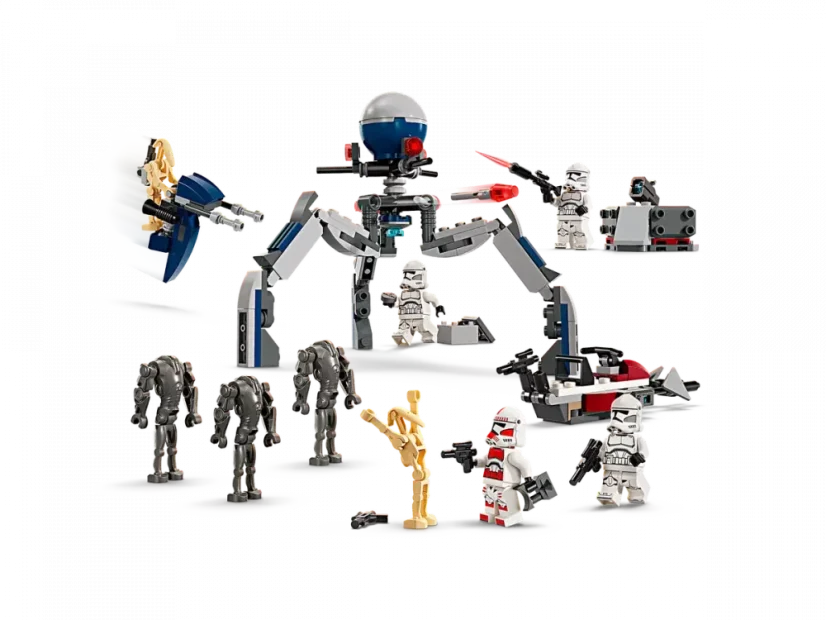 LEGO® Star Wars 75372 Bojový balíček Klonového vojaka a Bojového droida