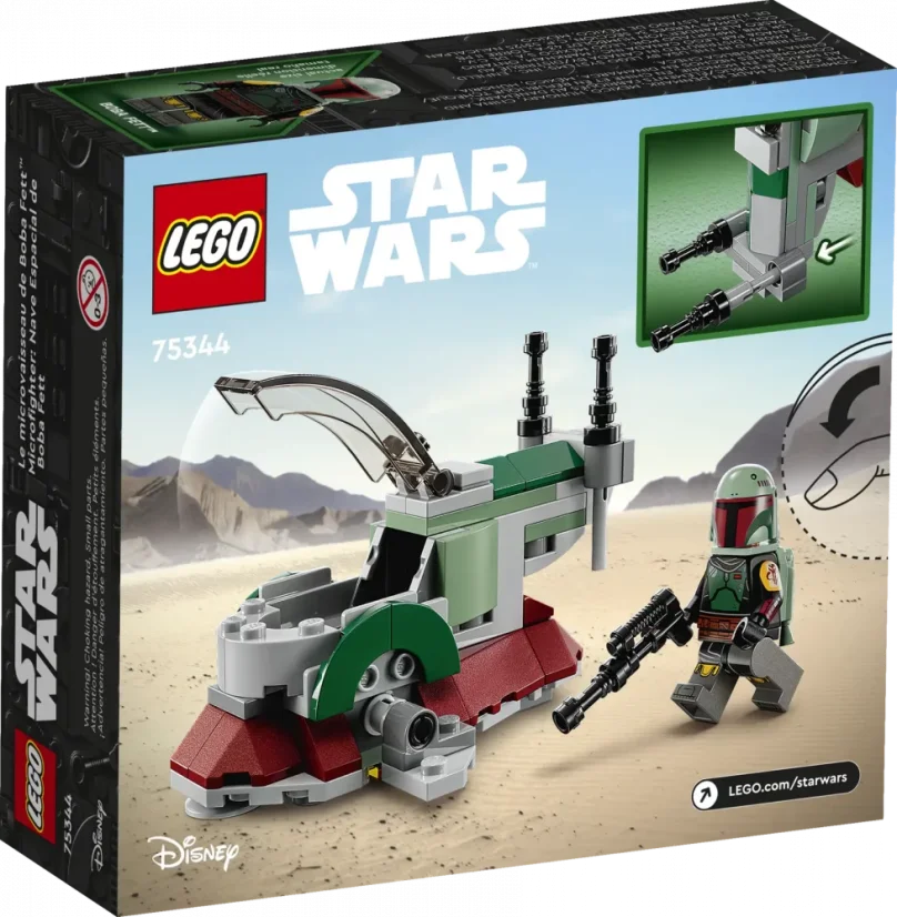 LEGO® Star Wars™ 75344 Boba Fett's Starship™ Microfighter