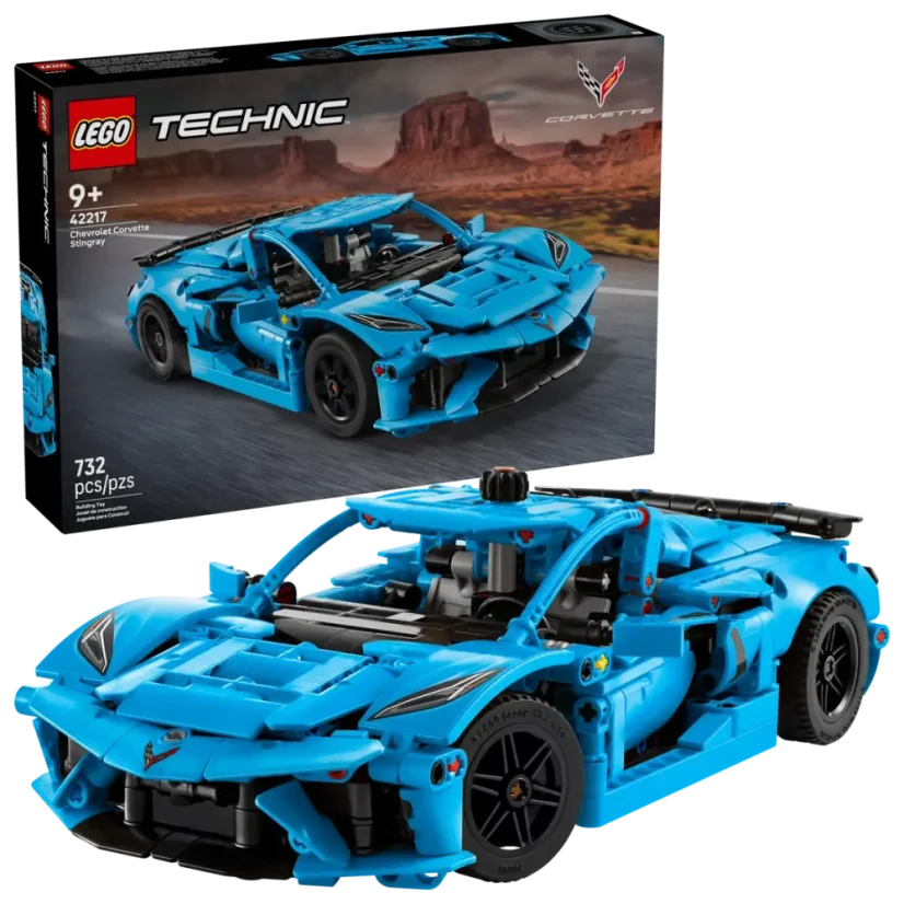 LEGO® Technic 42217 Modré auto Chevrolet Corvette Stingray
