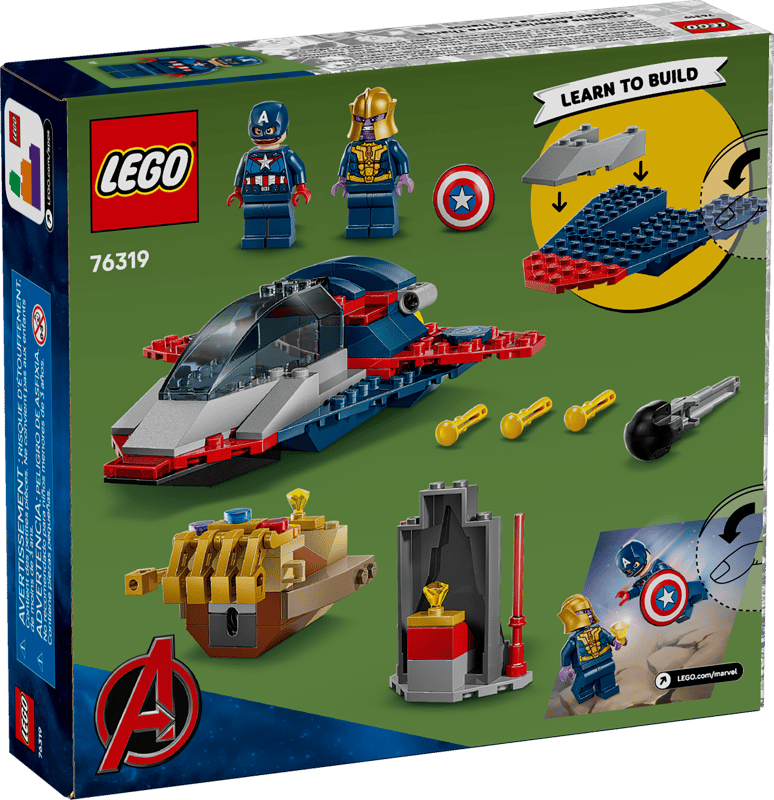 LEGO® Marvel 76319 Kapitán Amerika vs. Thanos
