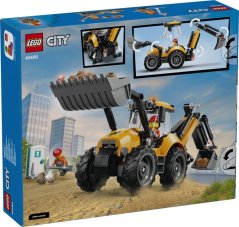 LEGO® City 60480 Žlutý nakladač s rypadlem