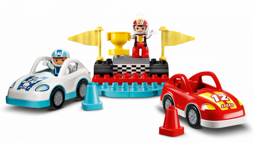 LEGO® DUPLO 10947 Pretekárske autá