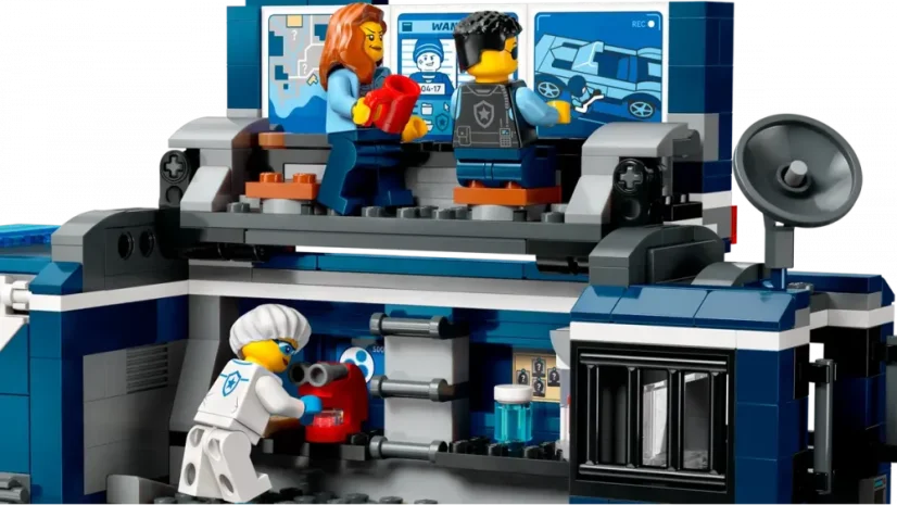 LEGO® City 60418 Mobilní kriminalistická laboratoř policistů