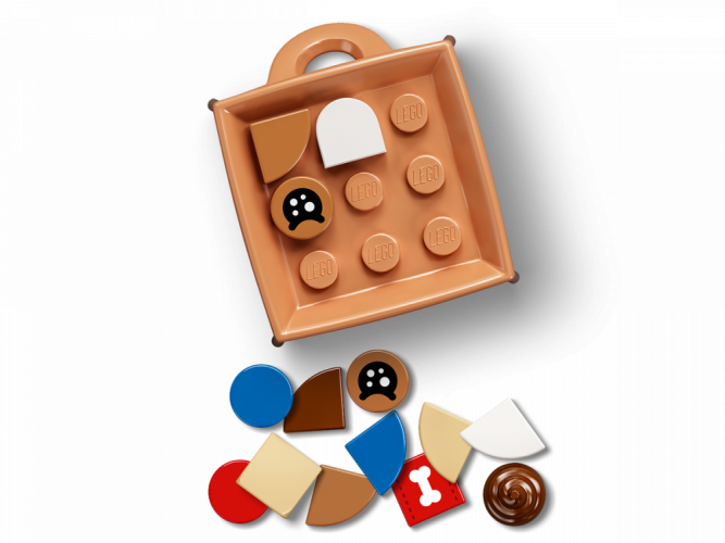 LEGO® Dots 41927 Ozdoba na tašku – psík