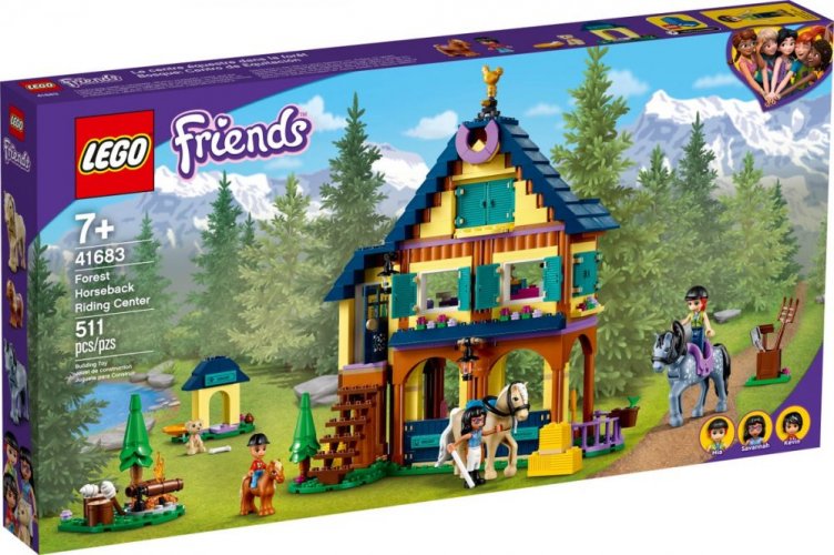LEGO® Friends 41683 Forest Horseback Riding Center