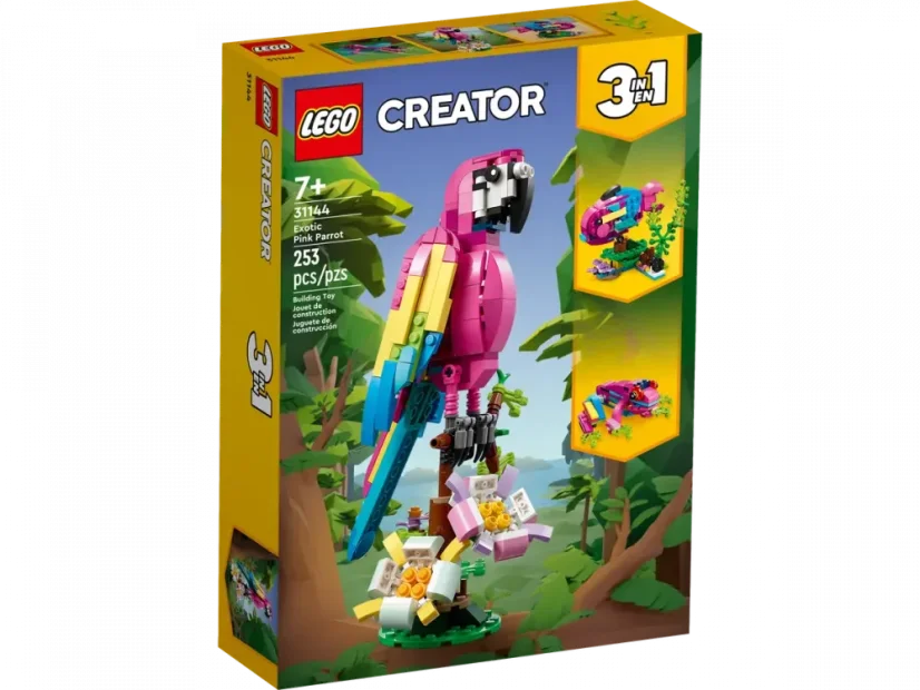 LEGO® Creator 31144 Exotický růžový papoušek