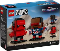 LEGO® BrickHeadz 40668 Kapitán Amerika a Červený Hulk