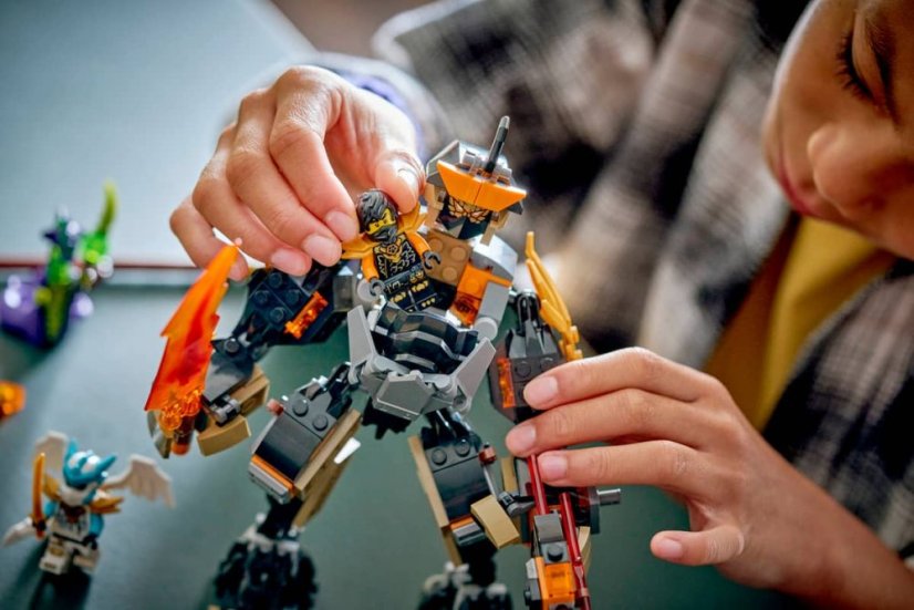 LEGO® NINJAGO® 71854 Coleov expedičný robot a dračí Zane