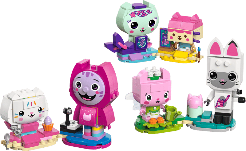 LEGO® Gabby’s Dollhouse 11215 Koci przyjaciele Gabi z klocków