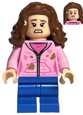 hp365 Hermione Granger - Bright Pink Jacket with Stains, Angry / Scared Head