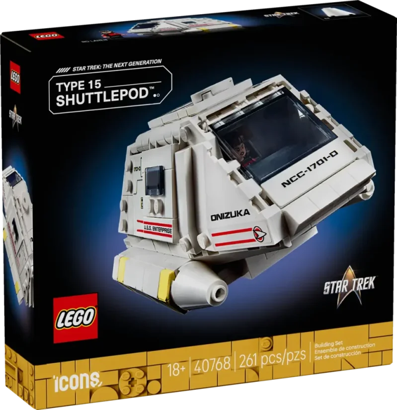 LEGO® ICONS 40768 Star Trek: Type-15 Shuttlepod™