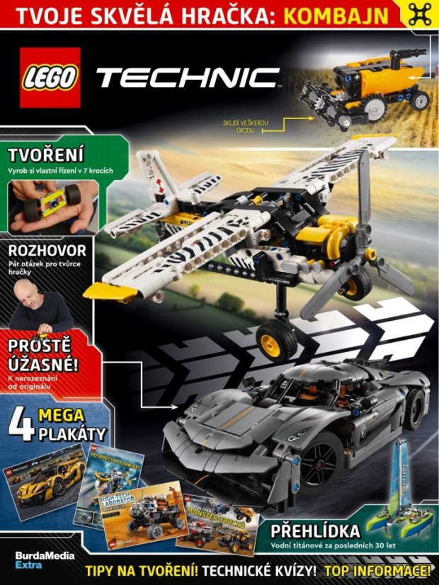 Časopis LEGO® Technic  2/2025 CZ verzia