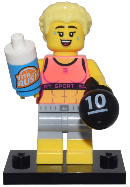 col25-7 Fitness Instructor, Series 25 (Complete Set with Stand and Accessories)