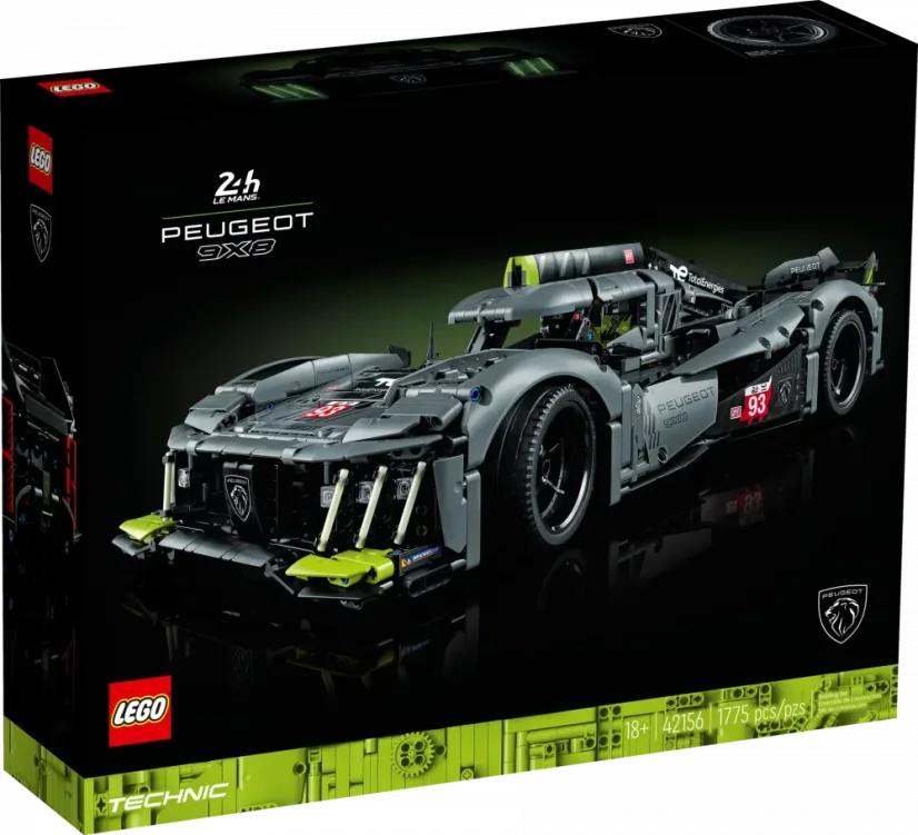 LEGO® Technic 42156 PEUGEOT 9X8 24H Le Mans Hybrid Hypercar