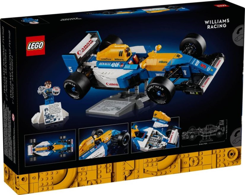 LEGO® Icons 10353 Williams Racing FW14B a Nigel Mansell