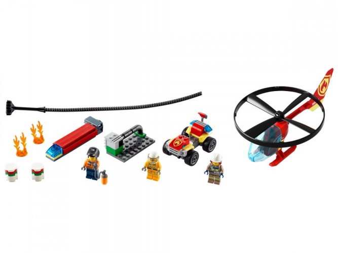 LEGO® City 60248 Helikopter strażacki leci na ratunek
