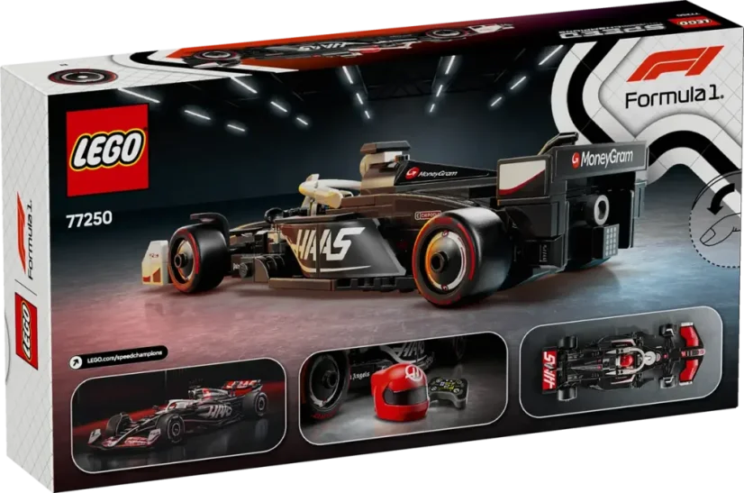 LEGO® Speed Champions 77250 Závodní auto MoneyGram Haas F1 Team VF-24