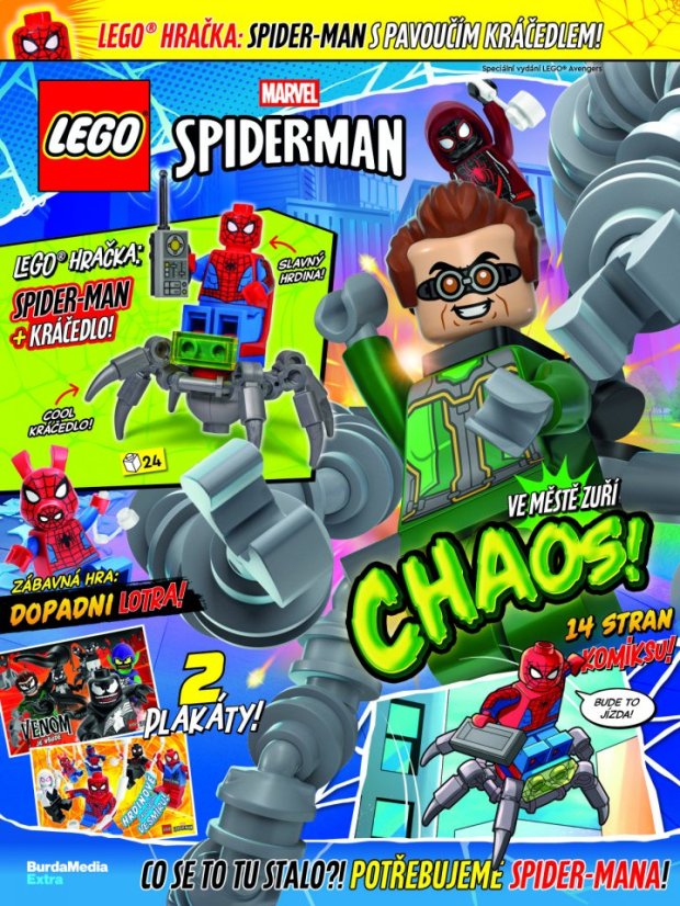 Časopis LEGO® Marvel Avengers Spiderman 3/2026