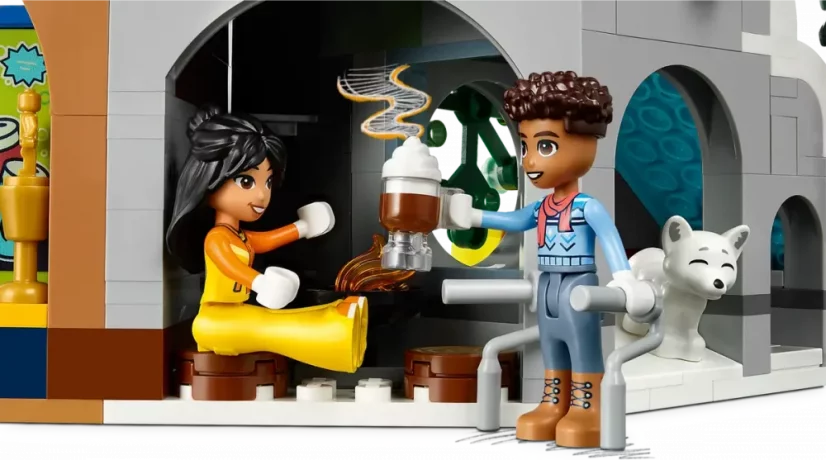 LEGO® Friends 41756 Lyžiarsky rezort s kaviarňou