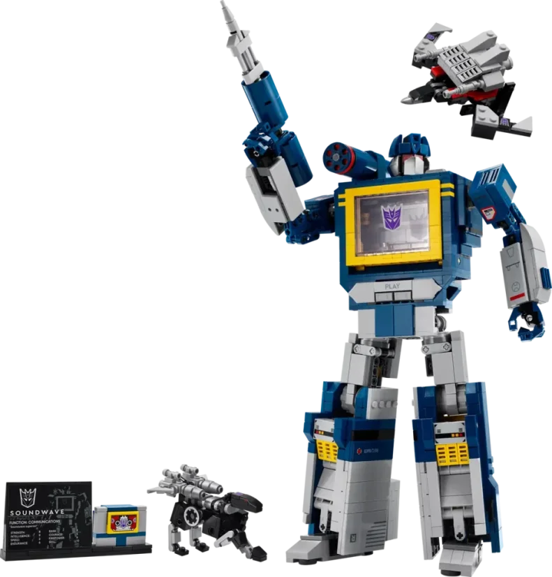 LEGO® Icons™ 10358 Transformers: Soundwave