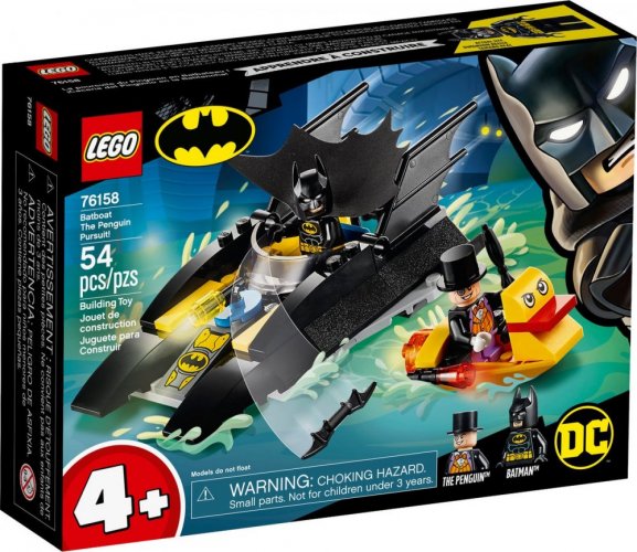 LEGO® Super Heroes 76158 Pronásledování Tučňáka v Batmanově lodi DRUHÁ JAKOST