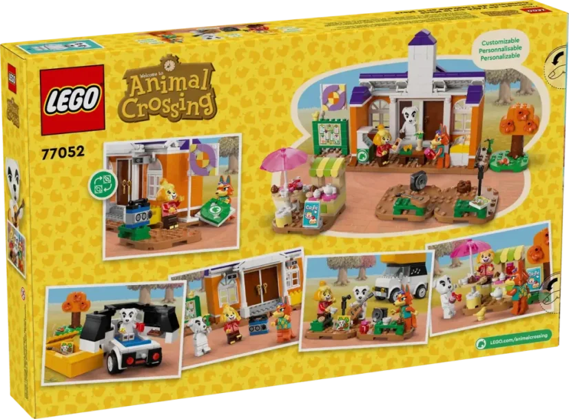 LEGO® Animal Crossing™ 77052 K.K. a koncert na náměstí