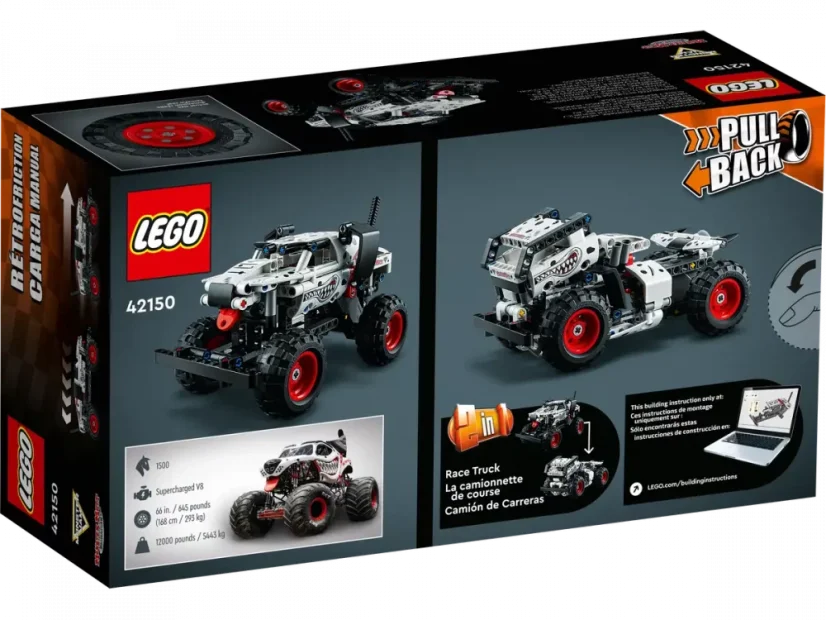 LEGO® Technic 42150 Monster Jam™ Monster Mutt™ Dalmatin