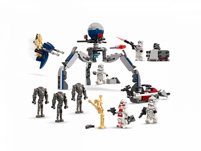 LEGO® Star Wars 75372 Zestaw bitewny z żołnierzem armii klonów™ i droidem bojowym™