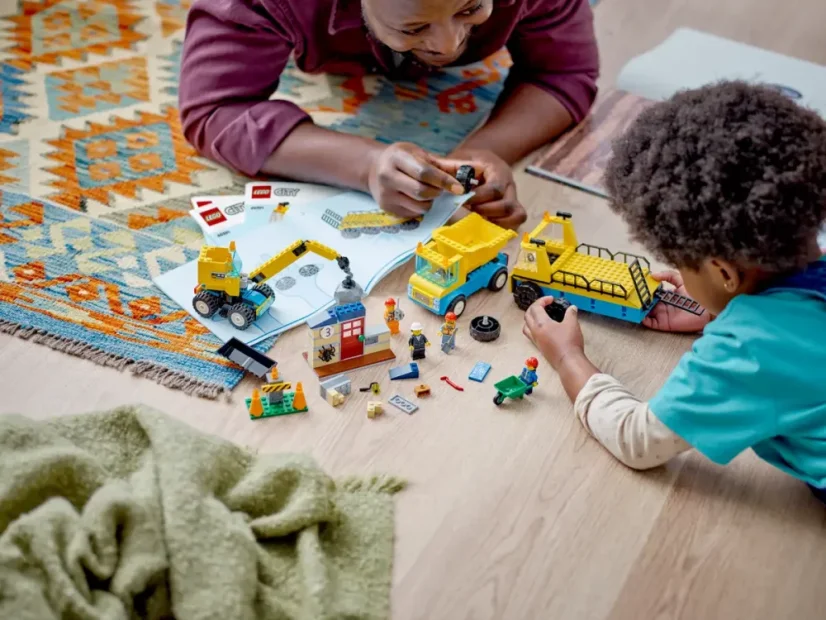 LEGO® City 60391 Construction Trucks and Wrecking Ball Crane