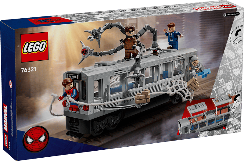 LEGO® Marvel 76321 Spider-Man vs. Doc Ock Subway Train Scene