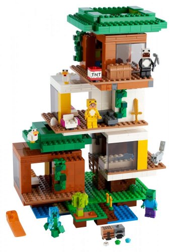 LEGO® Minecraft 21174 Moderní dům na stromě DRUHÁ JAKOST