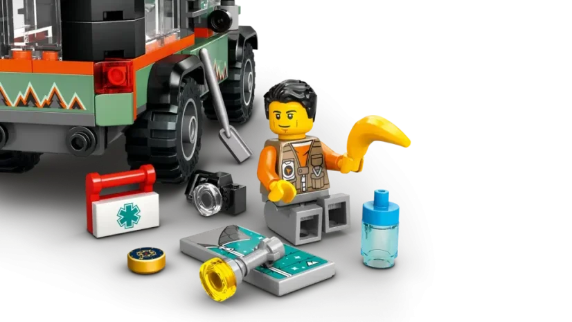 LEGO® City 60447 Terénne horské nákladné auto 4x4